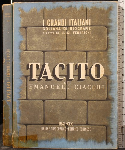 Grandi italiani tacito - grandi,
