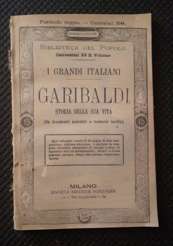 Grandi italiani garibaldi - i,