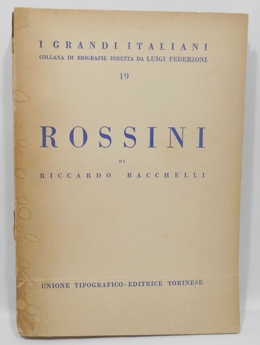 Rossini riccardo bacchelli - -,