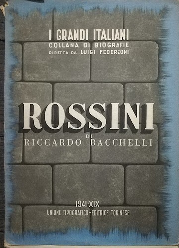 Grandi italiani rossini - i,