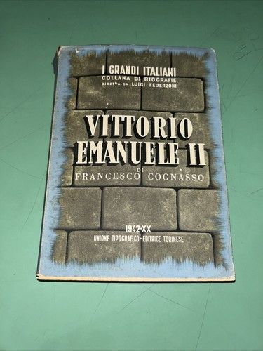 Cognasso vittorio emanuele - emanuele, ii